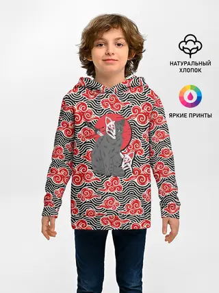 Детское худи / Кот-оборотень
