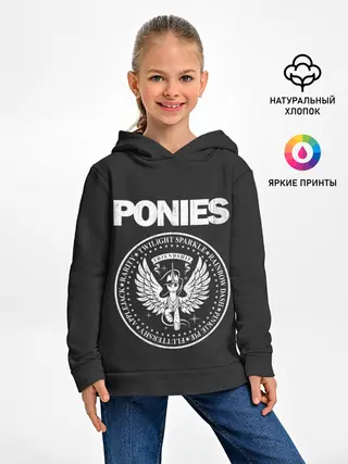 Детское худи / Pony x Ramones