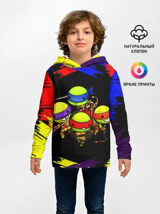 Детское худи / Ниндзя Супер Черепашки