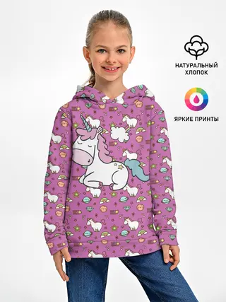 Детское худи / Единорог