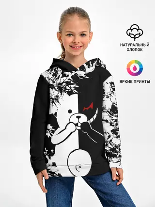 Детское худи / MONOKUMA держит руки