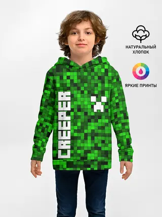 Детское худи / MINECRAFT CREEPER