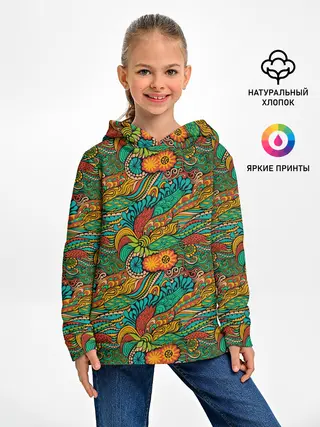 Детское худи / Floral Ornament
