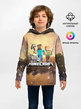 Детское худи / Minecraft / Майнкрафт