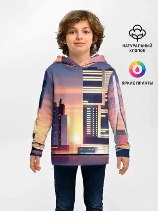 Детское худи / Ночной Город