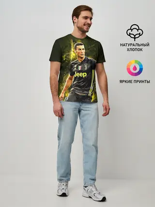 Мужская базовая футболка / Cristiano Ronaldo