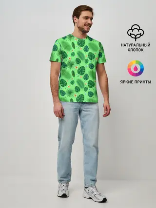 Мужская базовая футболка / Tropic
