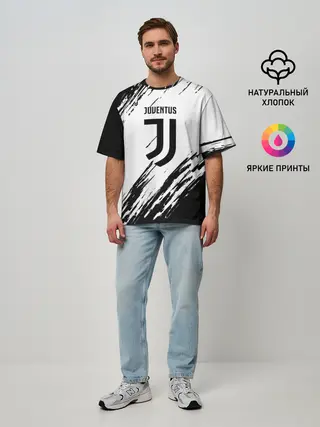 Мужская футболка оверсайз / JUVENTUS SPORT