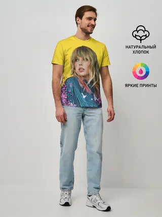 Мужская базовая футболка / Красотка Тейлор