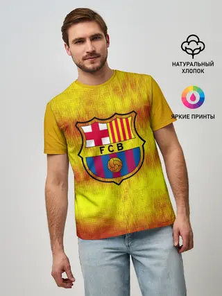 Мужская базовая футболка / BARCELONA