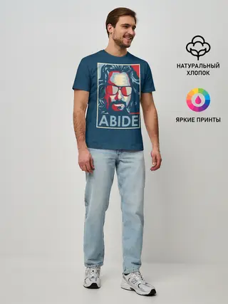 Мужская базовая футболка / ABIDE Большой Лебовский