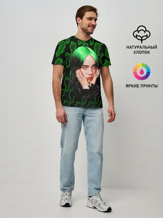 Мужская базовая футболка / BILLIE EILISH