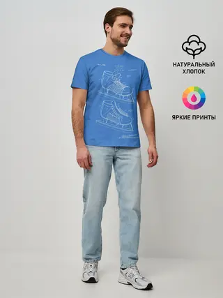 Мужская базовая футболка / Patent - hocey