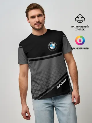 Мужская базовая футболка / BMW SPORT | БМВ СПОРТ