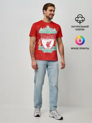 Мужская базовая футболка / Liverpool
