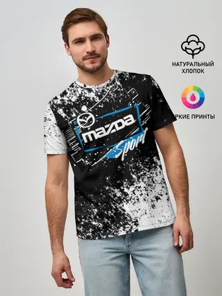Мужская базовая футболка / MAZDA SPORT