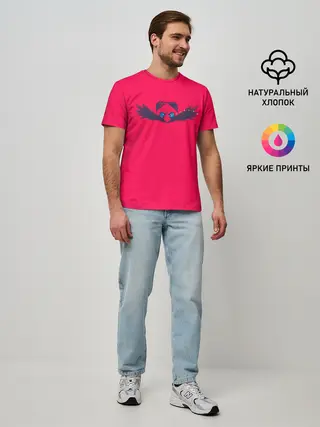 Мужская базовая футболка / СОНИК