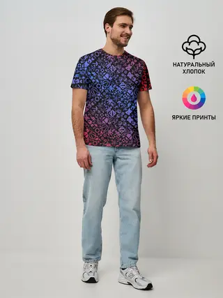 Мужская базовая футболка / Игровые бренды