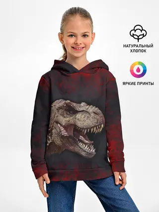 Детское худи / T-REX | Динозавр | Dino