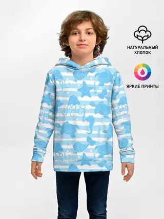 Детское худи / Морские жители