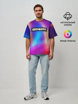 Мужская футболка оверсайз / EXCLUSIVE