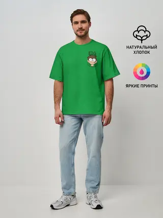 Мужская футболка оверсайз / Эдд