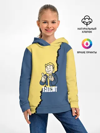 Детское худи / Fallout logo boy