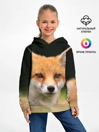 Детское худи / Мордочка лисицы
