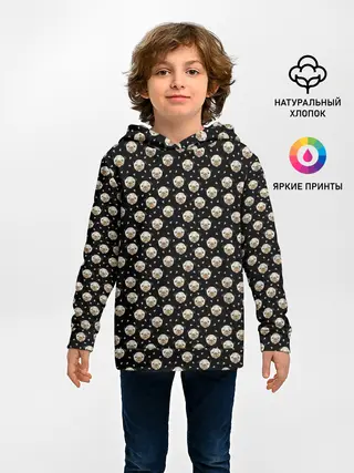 Детское худи / Мопсы