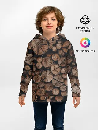 Детское худи / Бревна