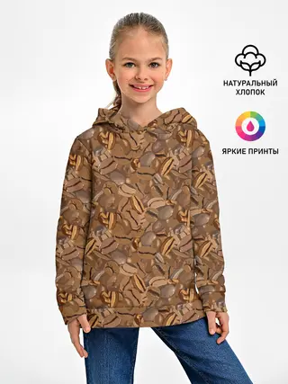 Детское худи / Кофейные Зёрна