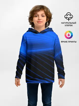 Детское худи / Неоновые лучи
