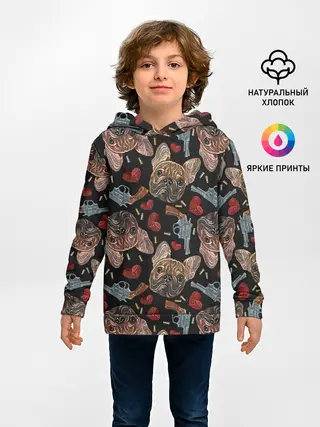 Детское худи / Бульдоги