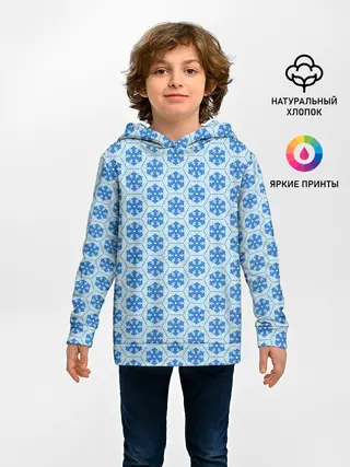 Детское худи / Снежинки