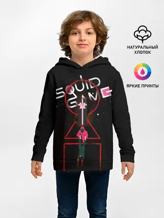 Детское худи / Игра в кальмара нетфликс