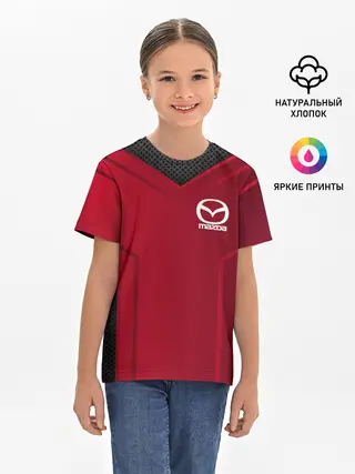 Детская базовая футболка / mazda sport