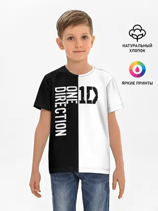 Детская базовая футболка / One direction