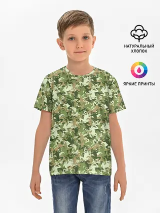Детская базовая футболка / Лягушки