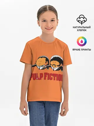 Детская базовая футболка / Pulp Fiction - Art 2