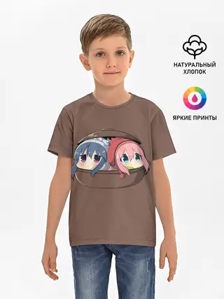 Детская базовая футболка / Рин и Надэсико