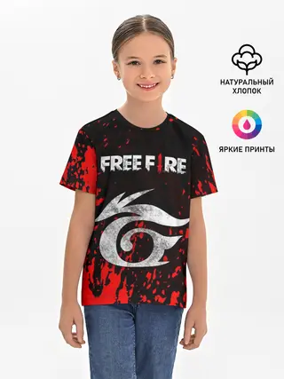Детская базовая футболка / GARENA FREE FIRE