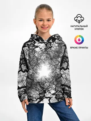 Детское худи / Texture Branches
