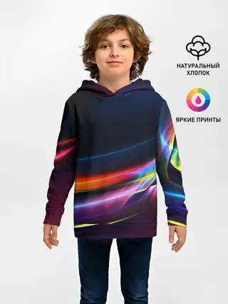 Детское худи / NEON STRIPES