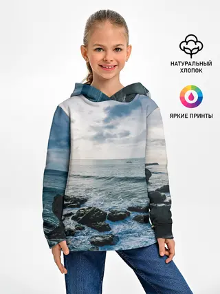 Детское худи / Море
