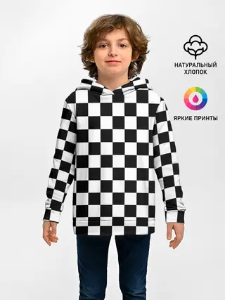 Детское худи / Шахматка
