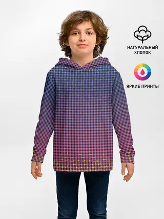 Детское худи / Ретро узор