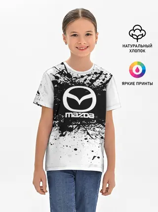 Детская базовая футболка / Mazda