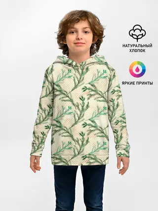 Детское худи / Ель новогодняя