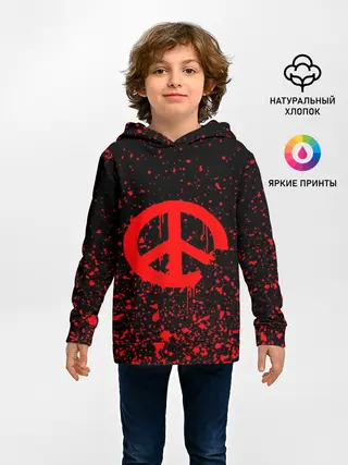 Детское худи / Peace Banksy