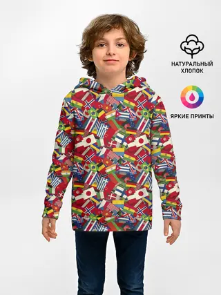 Детское худи / Страны Мира
